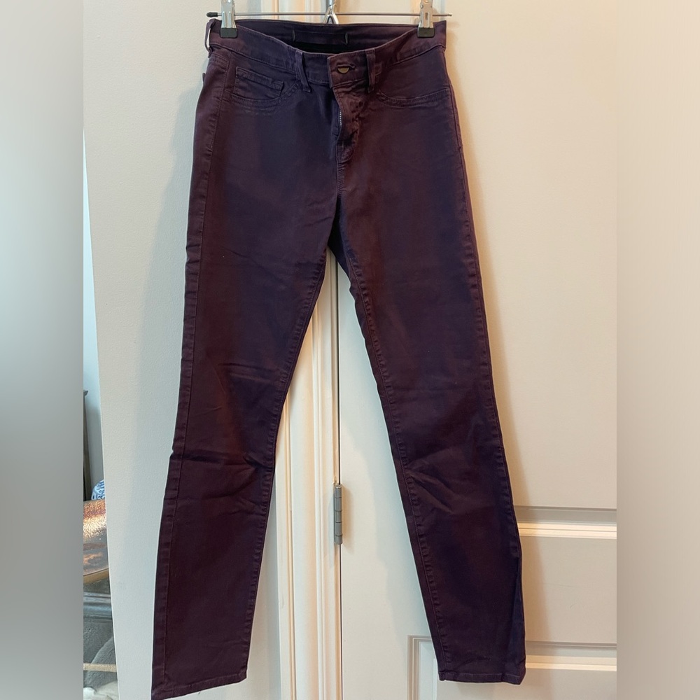 J Brand Purple Stretch Skinny Jeans - Sz 26